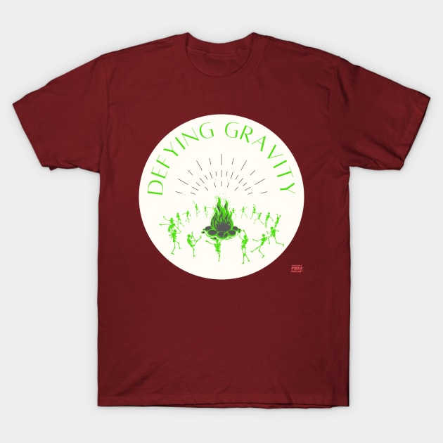 Defying gravity T-Shirt by Pineapple Pizza Podcast